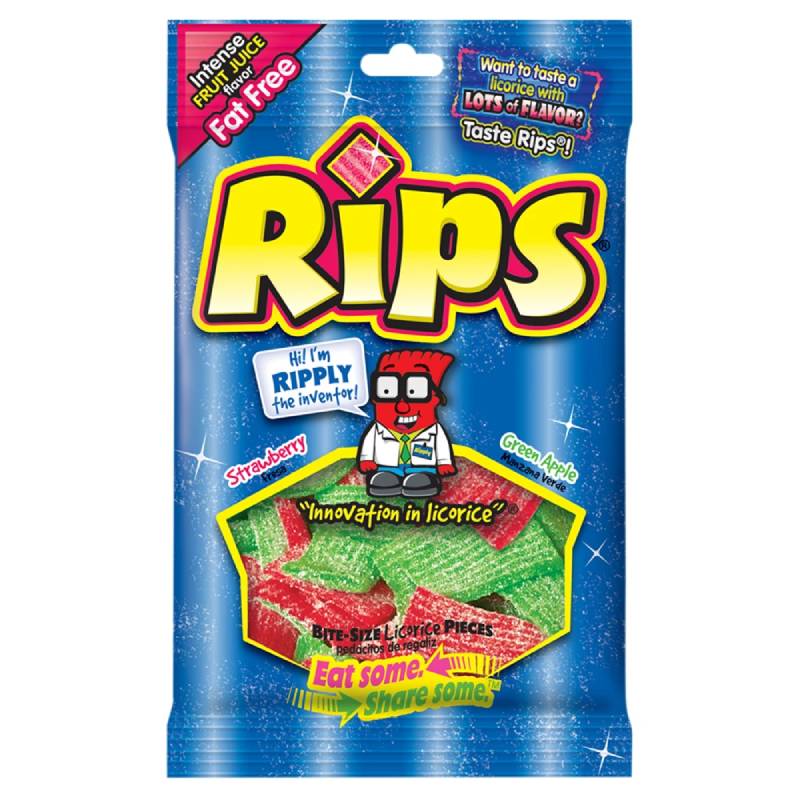 FOR RIPS 4 OZ SOUR BELTS Serena Wholesale
