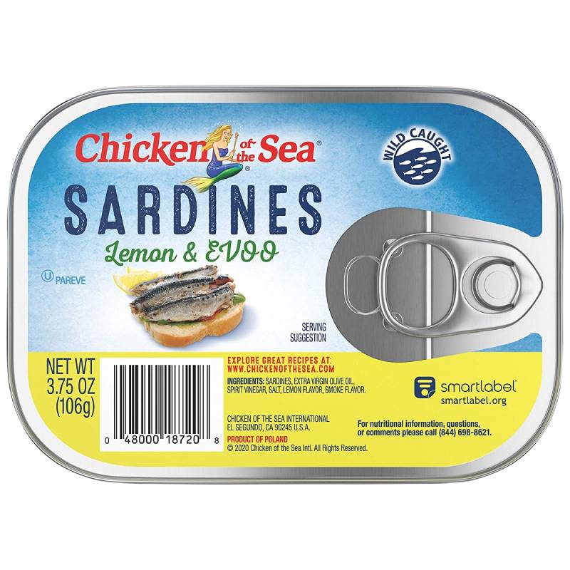 SARDINE CHICKEN WITH LEMON 3.75OZ Serena Wholesale